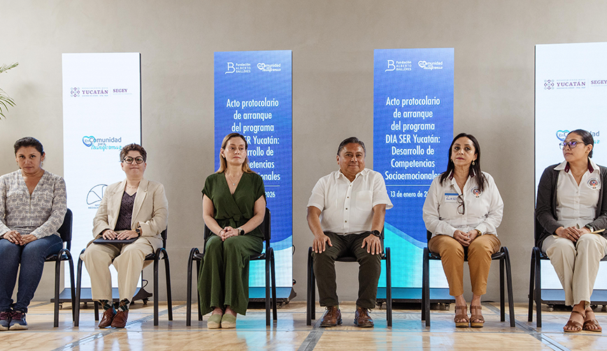 SEGEY y Fundación Alberto Baillères ponen en marcha el programa DIA SER Yucatán