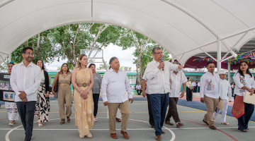 Handover of rehabilitated and expanded “Demetrio Rivero Triay” Primary School takes place in Kanasín, Yucatan