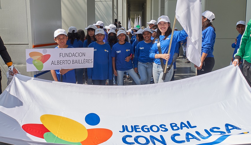 Comunidades educativas de Ecatepec e Iztapalapa presentes en los Juegos BAL  con Causa 2023